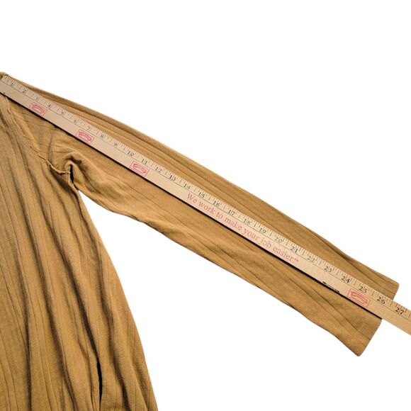 We The Free Tate Pointelle Tunic Women's M Topaz Drapey Relaxed Fit Boho - Picture 7 of 8